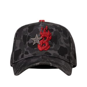 Barbas Hats B-Star Red Camo