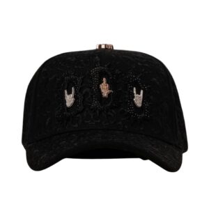 Barbas Hats BBB Hand Skull